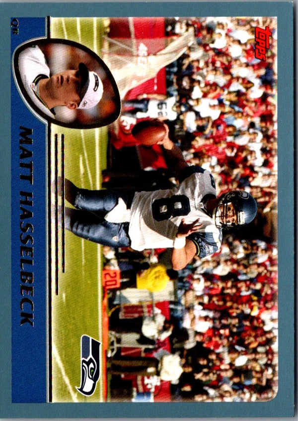2003 Topps Matt Hasselbeck #158