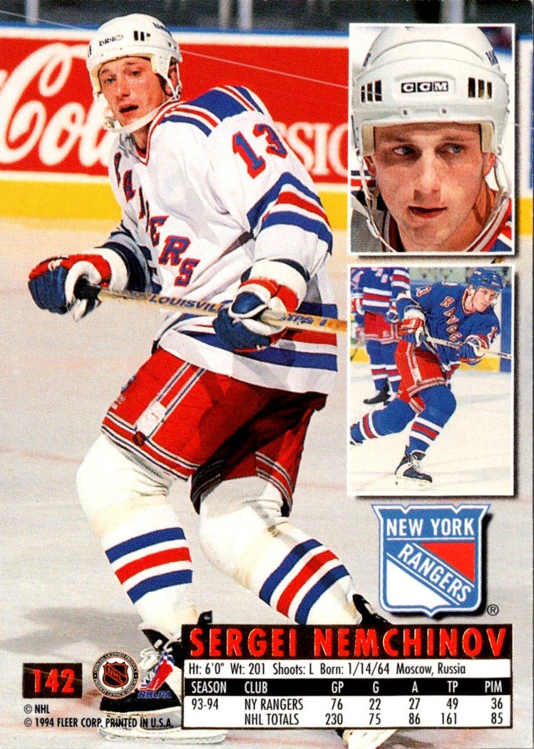 1994 Ultra Sergei Nemchinov