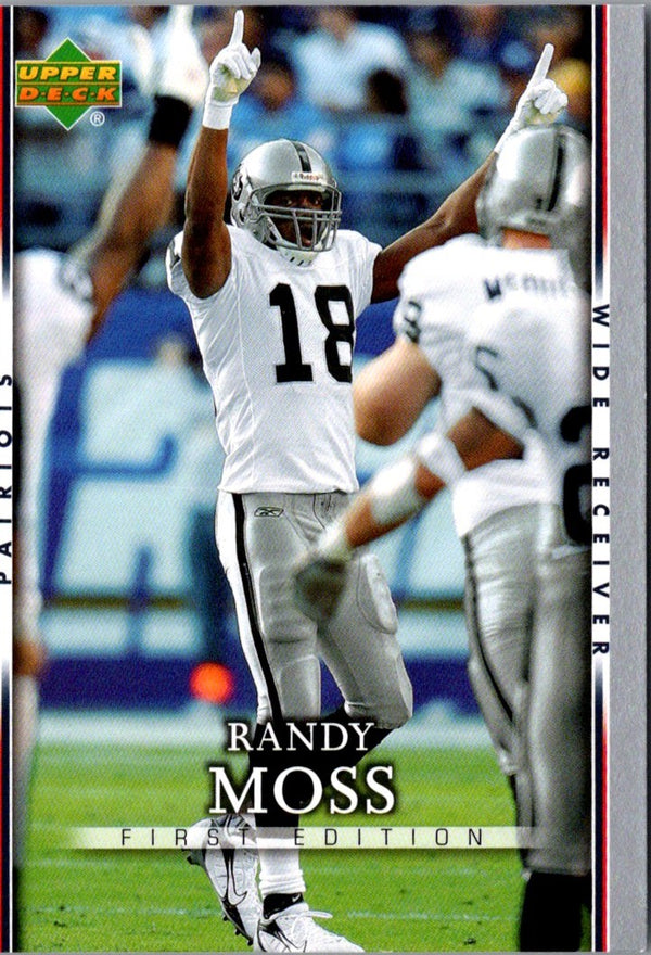 2007 Upper Deck First Edition Randy Moss #72