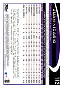 2012 Topps Juan Nicasio
