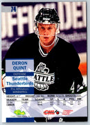 1995 Classic Images Deron Quint