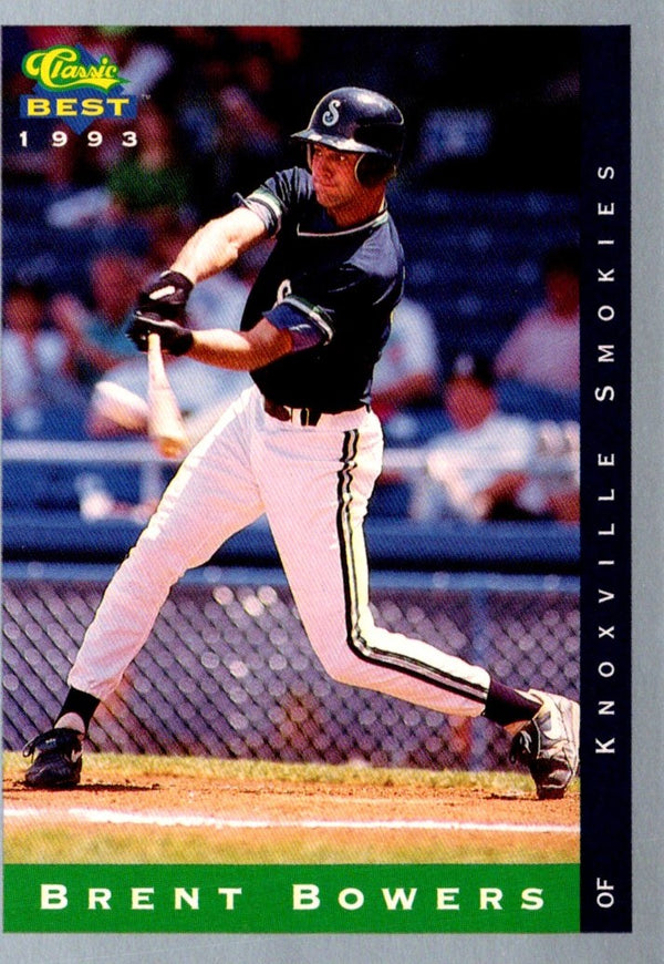 1993 Classic Best Brent Bowers #169