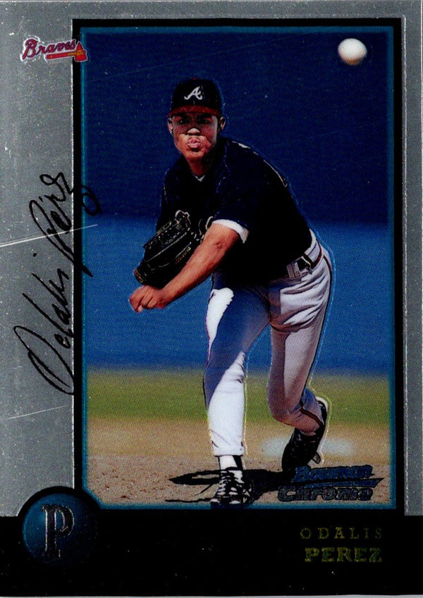 1998 Bowman Chrome Odalis Perez #356 Rookie