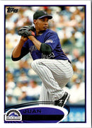 2012 Topps Juan Nicasio