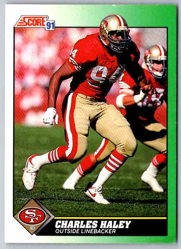 1991 Score Charles Haley #250