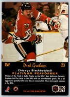 1991 Pro Set Platinum Dirk Graham #23