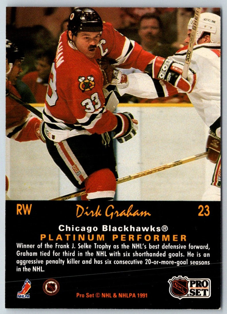 1991 Pro Set Platinum Dirk Graham