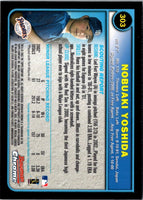 2003 Bowman Chrome Nobuaki Yoshida #303 Rookie