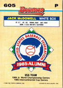 1992 Bowman Jack McDowell