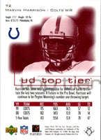 2001 Upper Deck Marvin Harrison #72