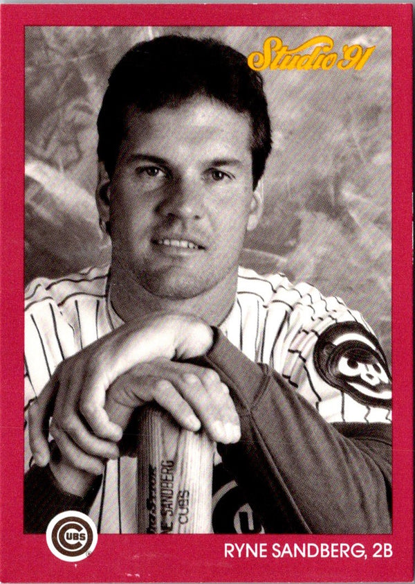 1991 Studio Ryne Sandberg #158