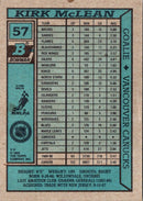 1990 Bowman Kirk McLean