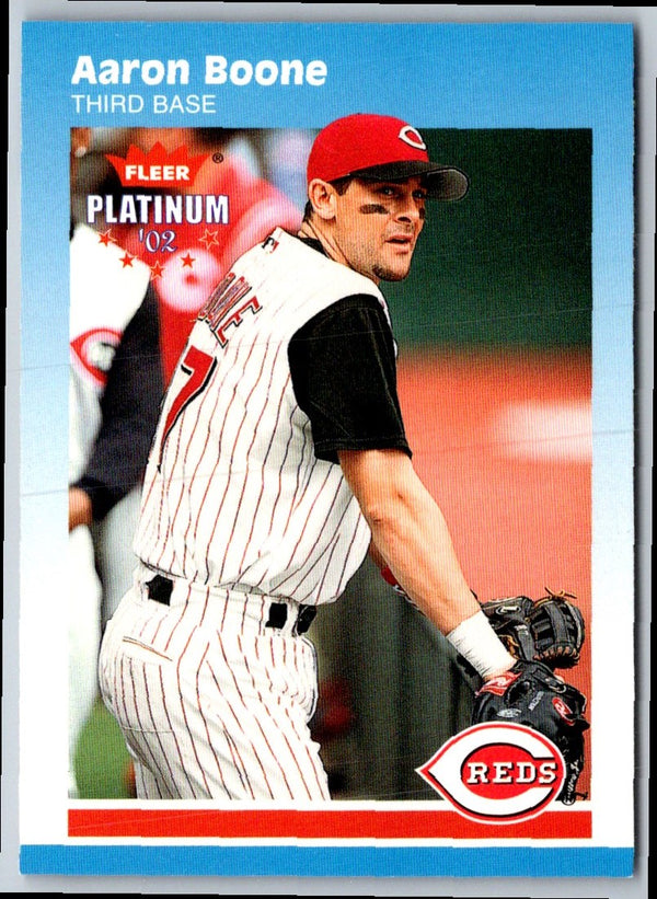 2002 Fleer Platinum Aaron Boone #151