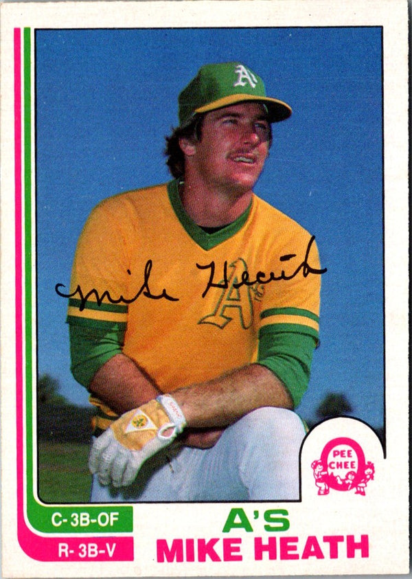 1982 O-Pee-Chee Mike Heath #318