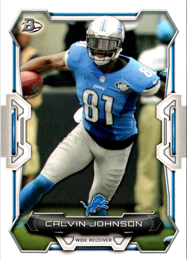 2015 Bowman Calvin Johnson #39