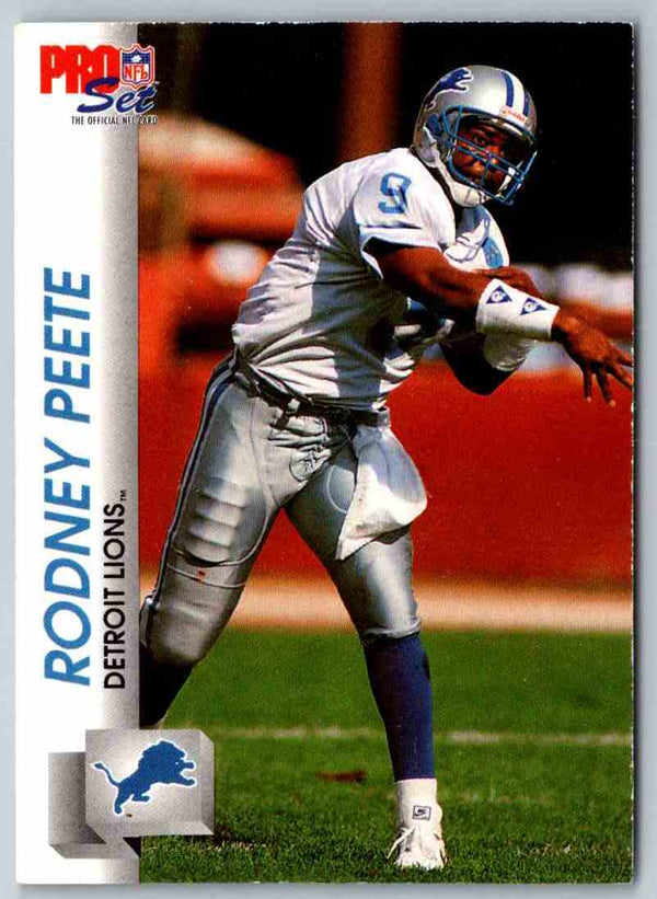 1992 Proset Rodney Peete #496