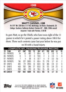 2012 Topps Matt Cassel