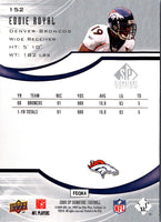 2009 SP Signature Eddie Royal #152