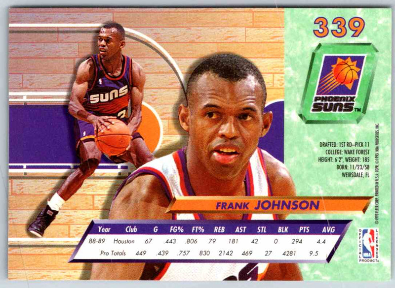 1992 Fleer Ultra Frank Johnson