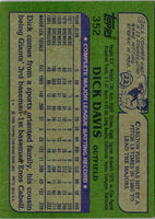 1982 Topps Dick Davis #352