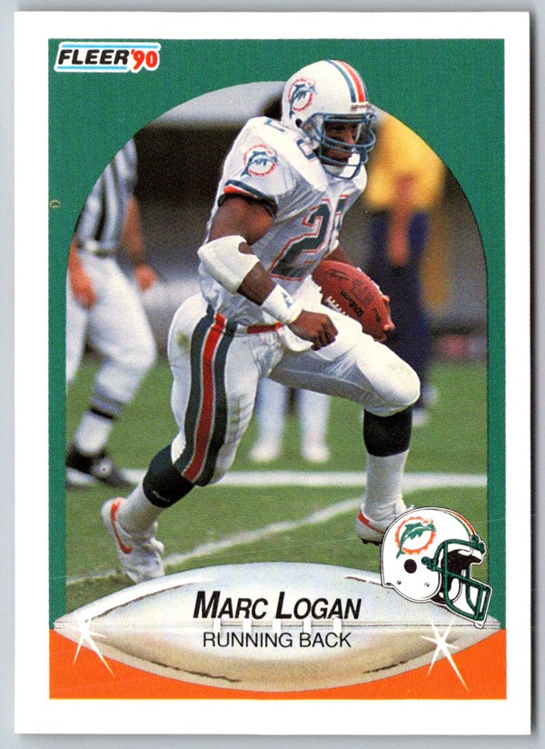 1990 Fleer Marc Logan #243