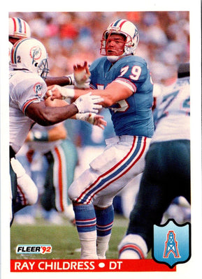 1992 Fleer Ray Childress #141