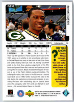 1998 Upper Deck Derrick Mayes #GB39