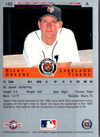 1993 Classic Best Rick Greene #193