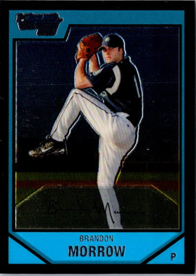 2007 Bowman Chrome Prospects Brandon Morrow #BC17