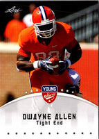 2012 Leaf Young Stars Dwayne Allen #95