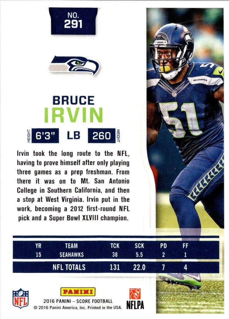 2016 Score Bruce Irvin