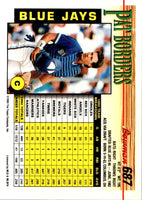 1993 Bowman Pat Borders #687