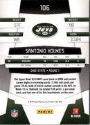 2010 Panini Certified Santonio Holmes