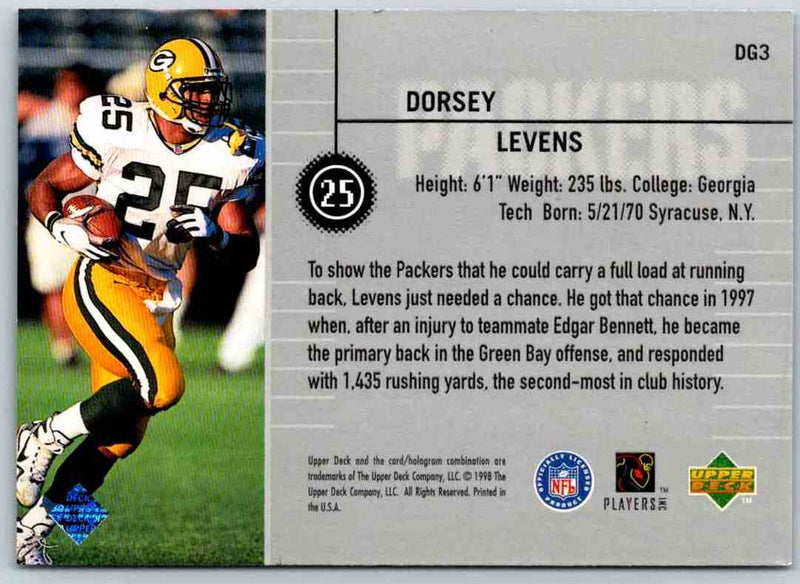 1998 Upper Deck Dorsey Levens