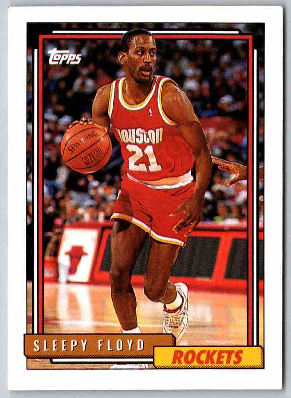 1991 Topps Sleepy Floyd #36