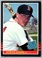 1985 Donruss Steve Lyons #29 Rookie