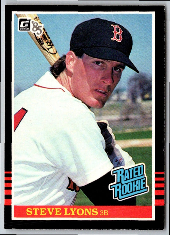 1985 Donruss Steve Lyons #29 Rookie
