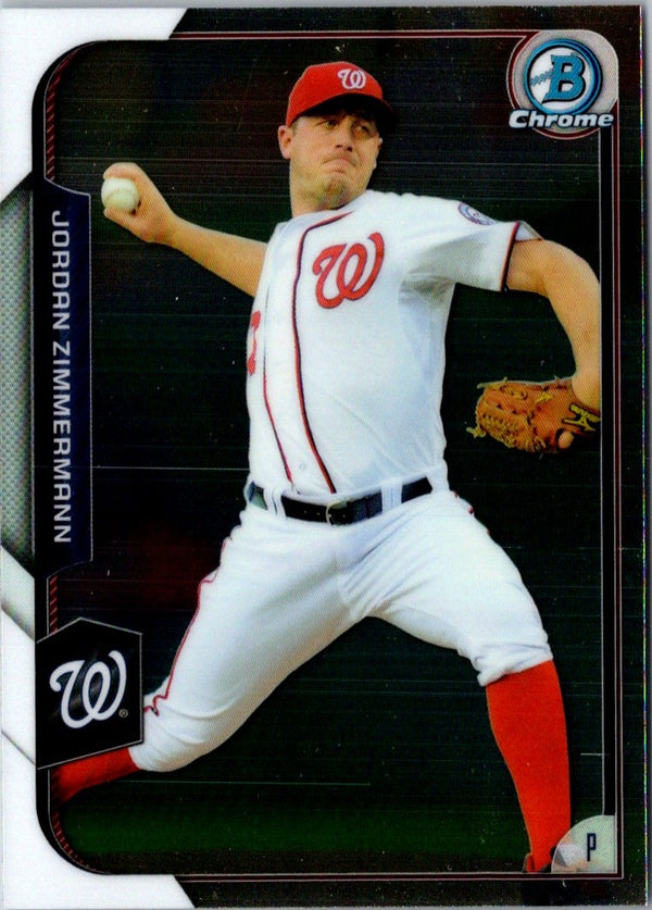 2015 Bowman Chrome Jordan Zimmermann #133