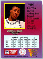 1991 WildCard Anthony Avent #6