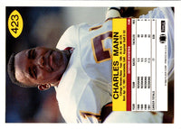 1992 Fleer Charles Mann #423