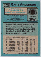 1988 Topps Gary Anderson #205
