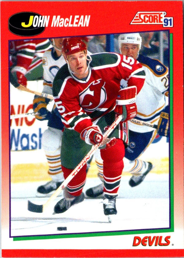 1991 Score Canadian English John MacLean #210