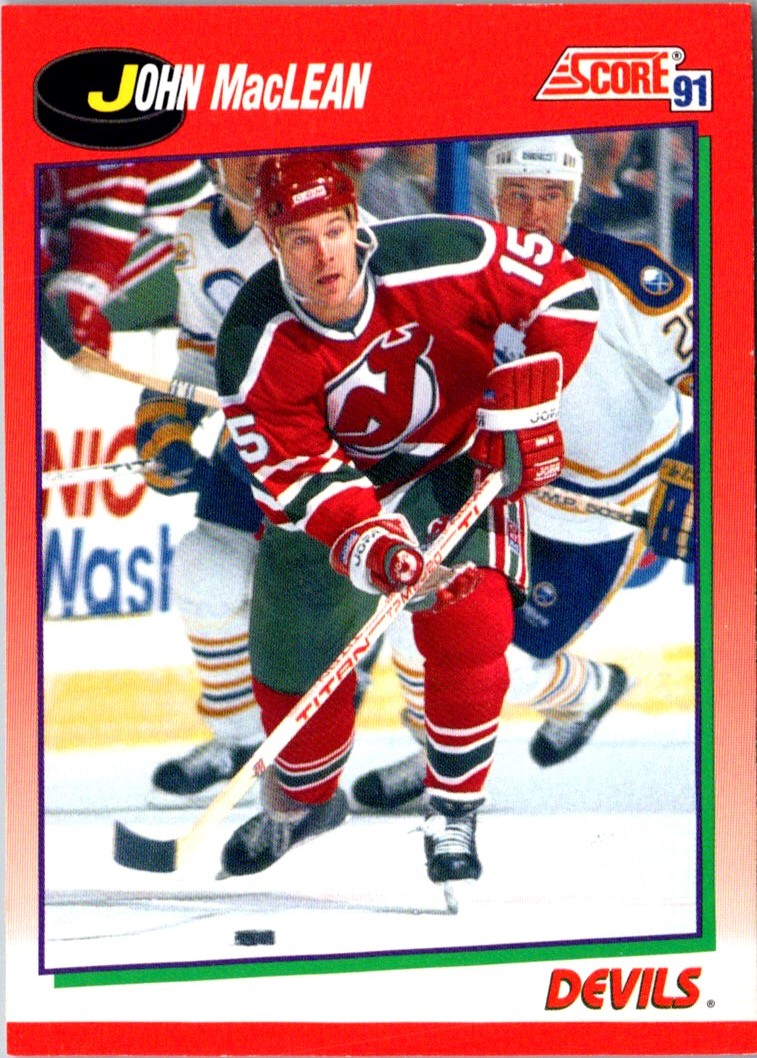 1991 Score Canadian English John MacLean