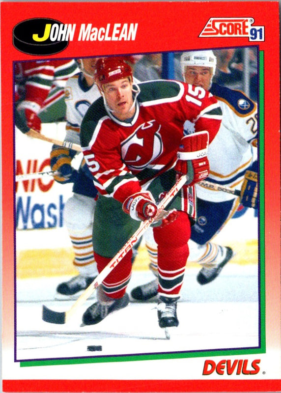 1991 Score Canadian English John MacLean #210
