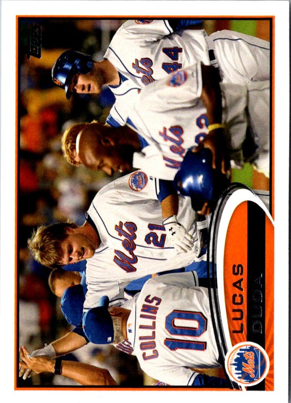 2012 Topps Lucas Duda #128