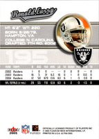 2005 Ultra Ronald Curry #195