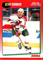 1991 Score Eric Weinrich #131