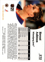 1991 Pro Set Brent Ashton #272