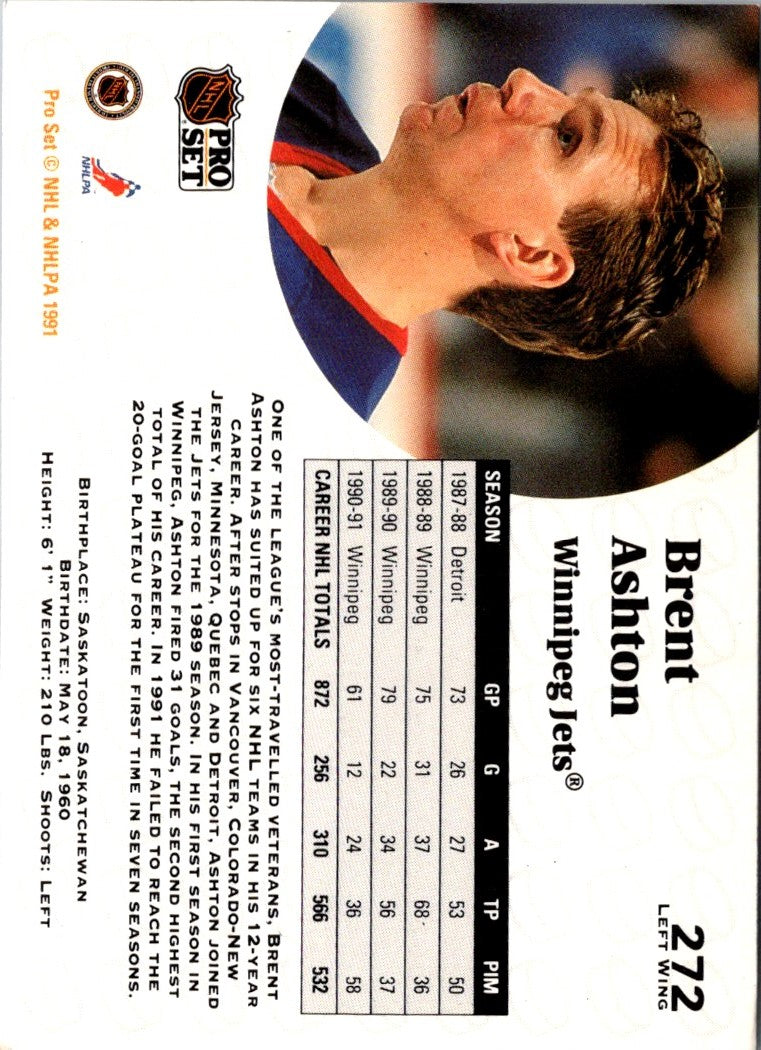 1991 Pro Set Brent Ashton