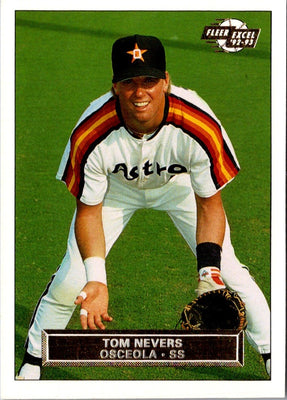 1992 Fleer Excel Tom Nevers #49